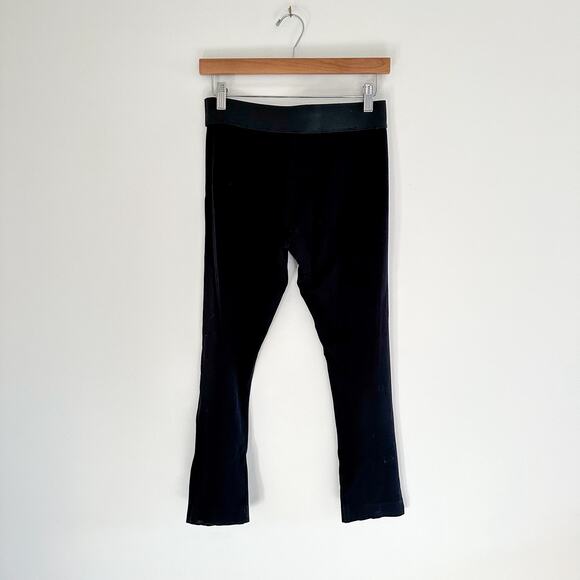 Carlisle Pull-On Flat Front Stretch Legging Pants Black 2 - Picture 2 of 5